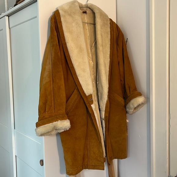Express Jackets & Blazers - Beautiful Vintage Shearling EXPRESS Coat